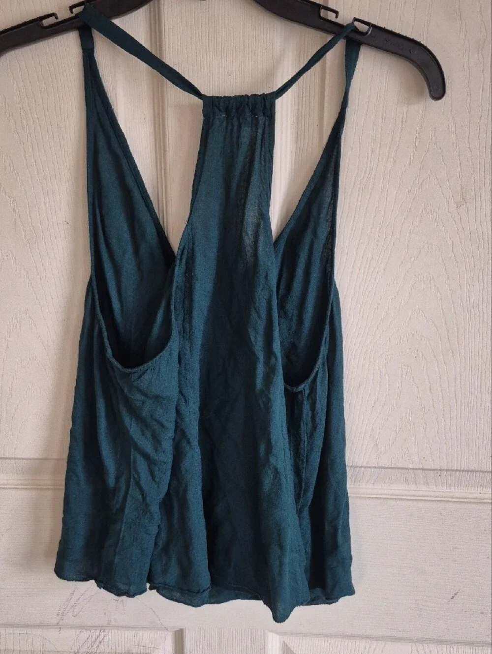 Free People Deep Teal Racerback Tank